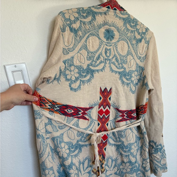 Biya by Johnny Was Embroidered Duster - Picture 5 of 8